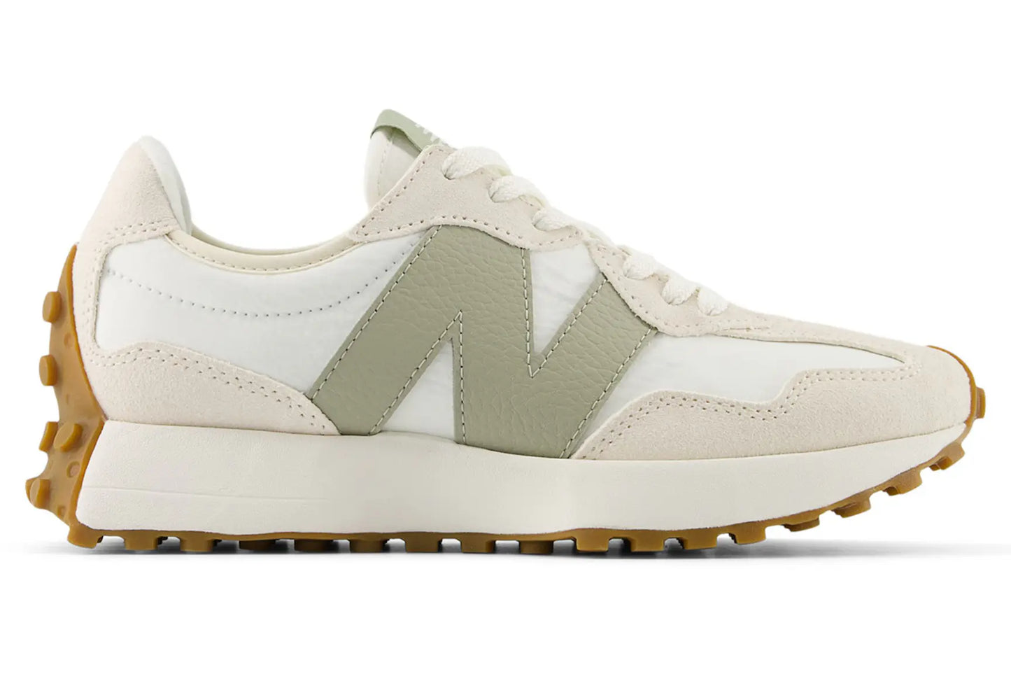 New Balance 327 Linen Sea Salt Olivine (Women's)